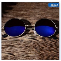 Kính mát gọng tròn thiết kế cổ điển dành cho nam và nữ