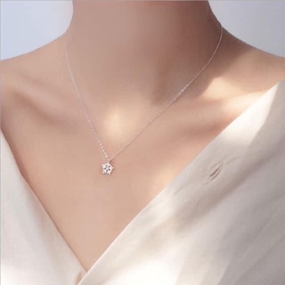 Dây chuyền hoa tuyết bạc s925