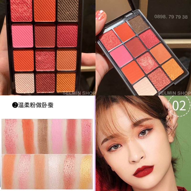 Phấn mắt Eyes Cheek - Eyeshadow Palette UBUB - Bảng Mắt