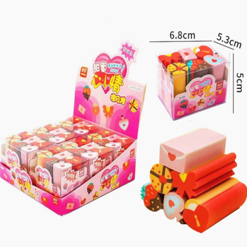 Gôm tẩy cute size lớn siêu 5cm tẩy hoài không hết