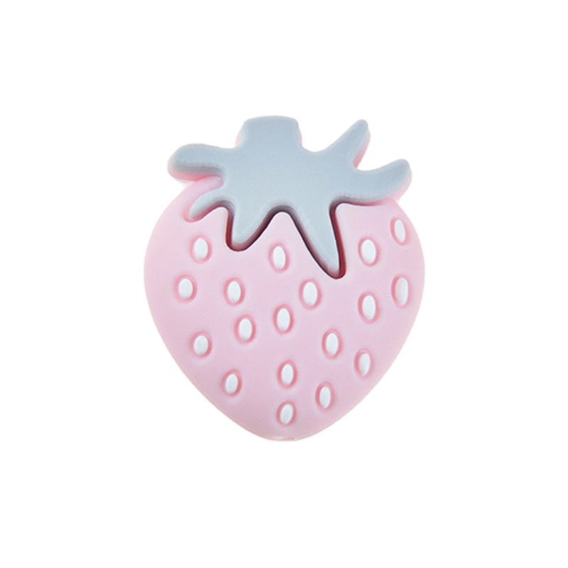 Bộ 5 Đồ Chơi Gặm Nướu Bằng Silicone Đính Hạt DIY Dành Cho Trẻ Em