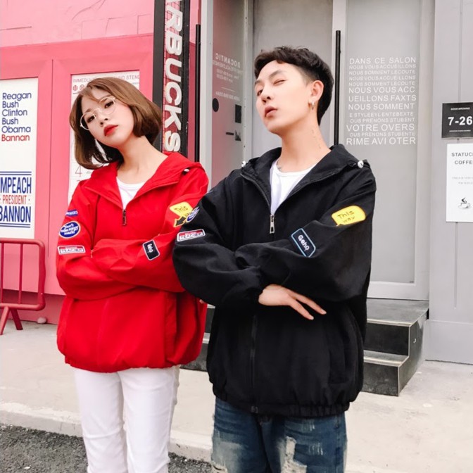 Áo da lộn sticket trẻ trung - AR133 | BigBuy360 - bigbuy360.vn