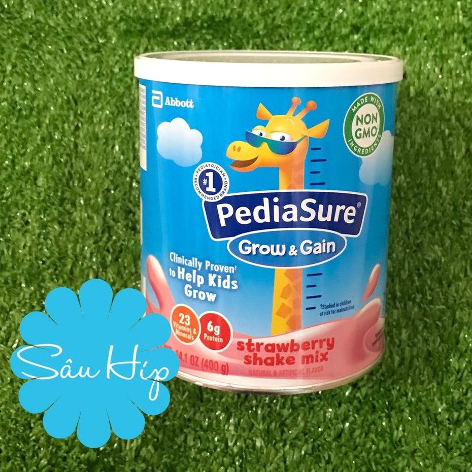 Sữa bột Pediasure DÂU 400g Mỹ