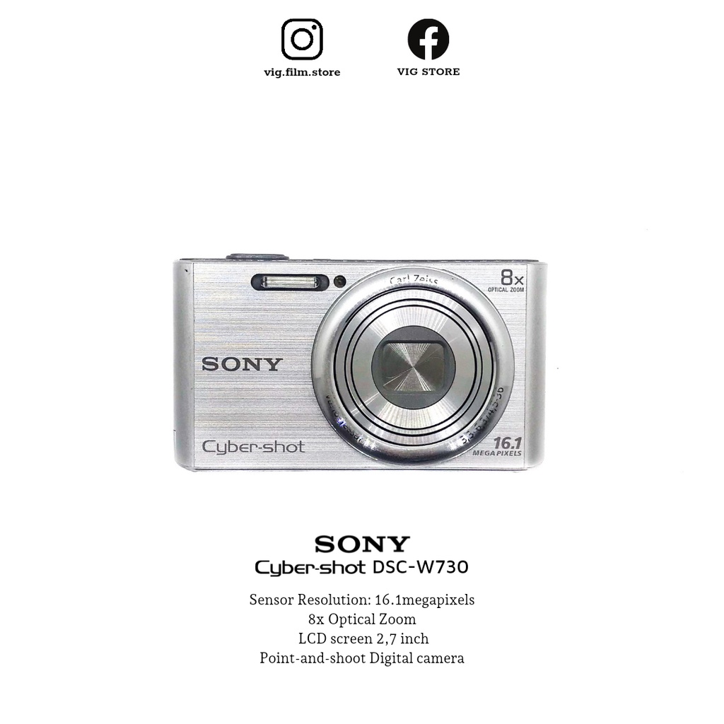 Máy ảnh kỹ thuật SONY CYBER-SHOT DSC-W730