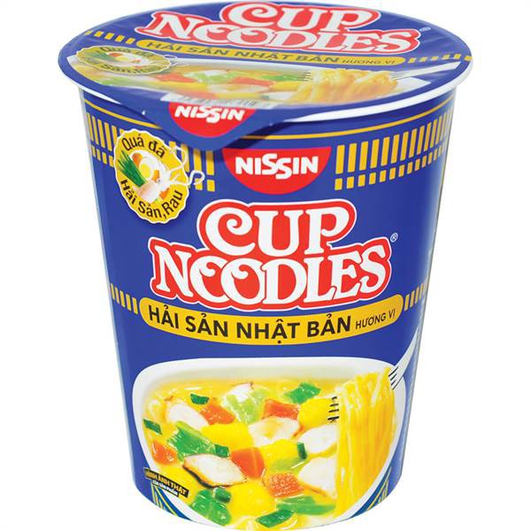 Mì ly CUP NOODLES  Nisisin vị hải sản Nhật Bản/ cua sốt cay Singapore/ Thái Tom yum/ Sườn chanh Thái Lan 70g | BigBuy360 - bigbuy360.vn