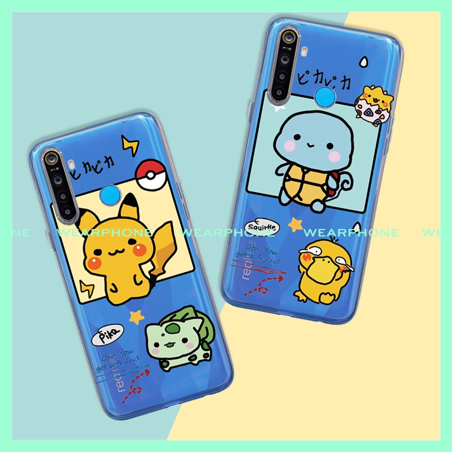 [ỐP REALME] ỐP LƯNG REALME C21Y C20 5 / 5I / C3 / C3I Tom and Jerry TPU DẺO TRONG BẢO VỆ MÁY PÂU KAY