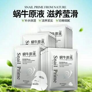 1 miếng lẽ mặt nạ ốc sên Snail Prime .