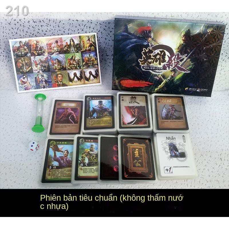 ✳Sản phẩm mới Giao hàng miễn phí 2021 Thẻ anh hùng giết người toàn bảng Trò chơi poker ba vương quốc ...