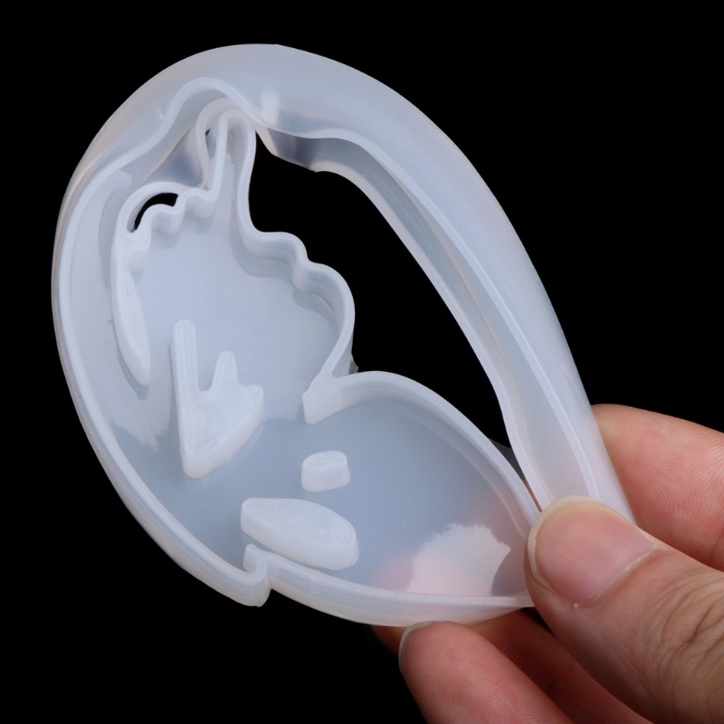 Khuôn Silicone Tạo Hình Làm Kẹp Tóc / Kẹp Tóc DIY