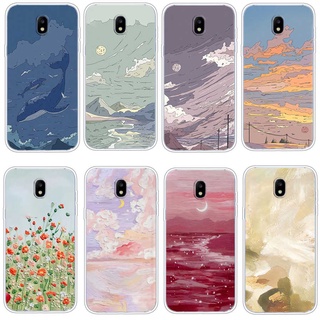 Ốp Điện Thoại TPU Dẻo In Họa Tiết Độc Đáo Thời Trang Cho Samsung Galaxy j3 pro 2017 j3 2016 J4 2018