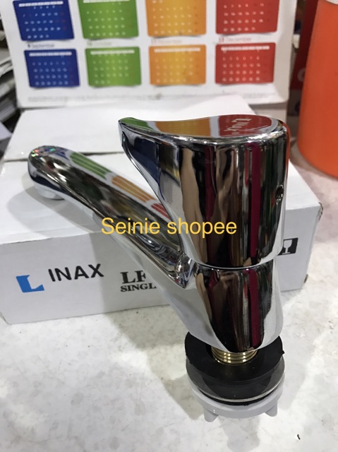 Vòi Lavabo L-INAX inox ( vòi rửa mặt)