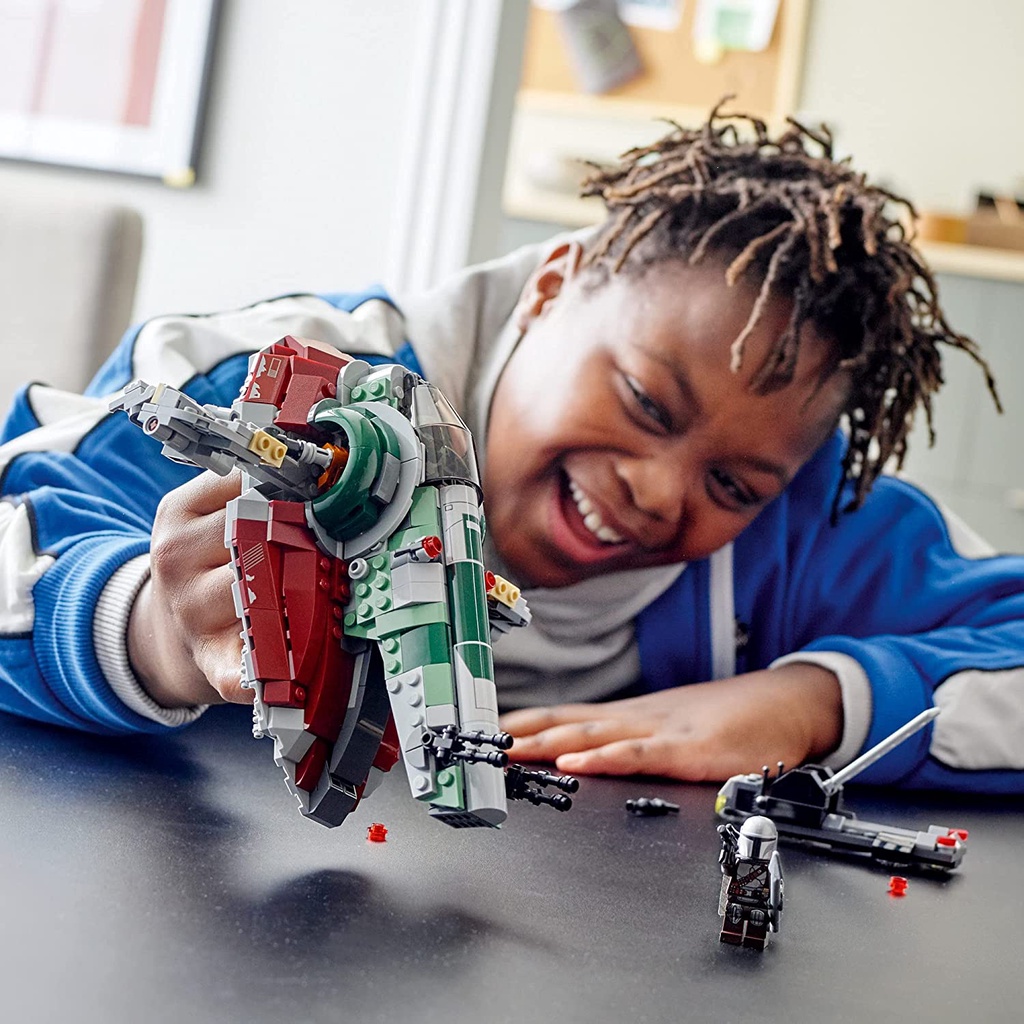 Lego Star Wars 75312 - Boba Fett’s Starship - Bộ xếp hình Lego Phi thuyền của Boba Fett