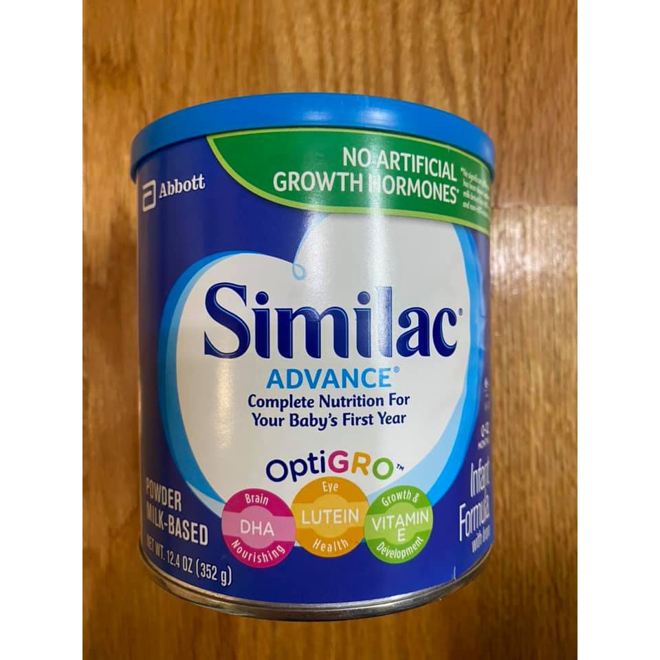 Sữa Similac Advance Mỹ (352g) 0 - 12 tháng tuổi (Date: 2023)