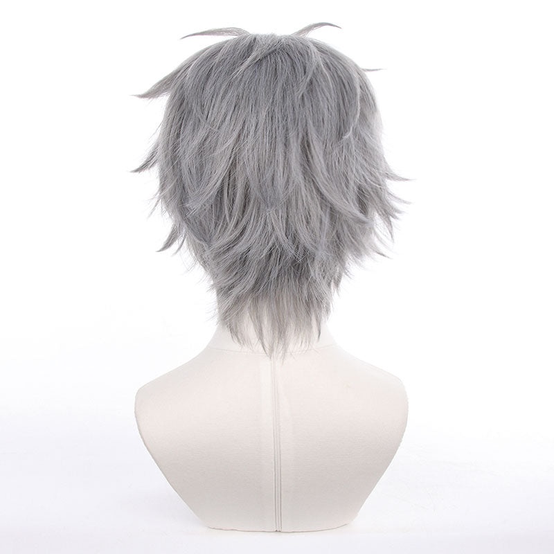 [Sẵn] Wig/tóc giả Izumi Sena - Ensemble Stars màu xám [Miu Cosplay]