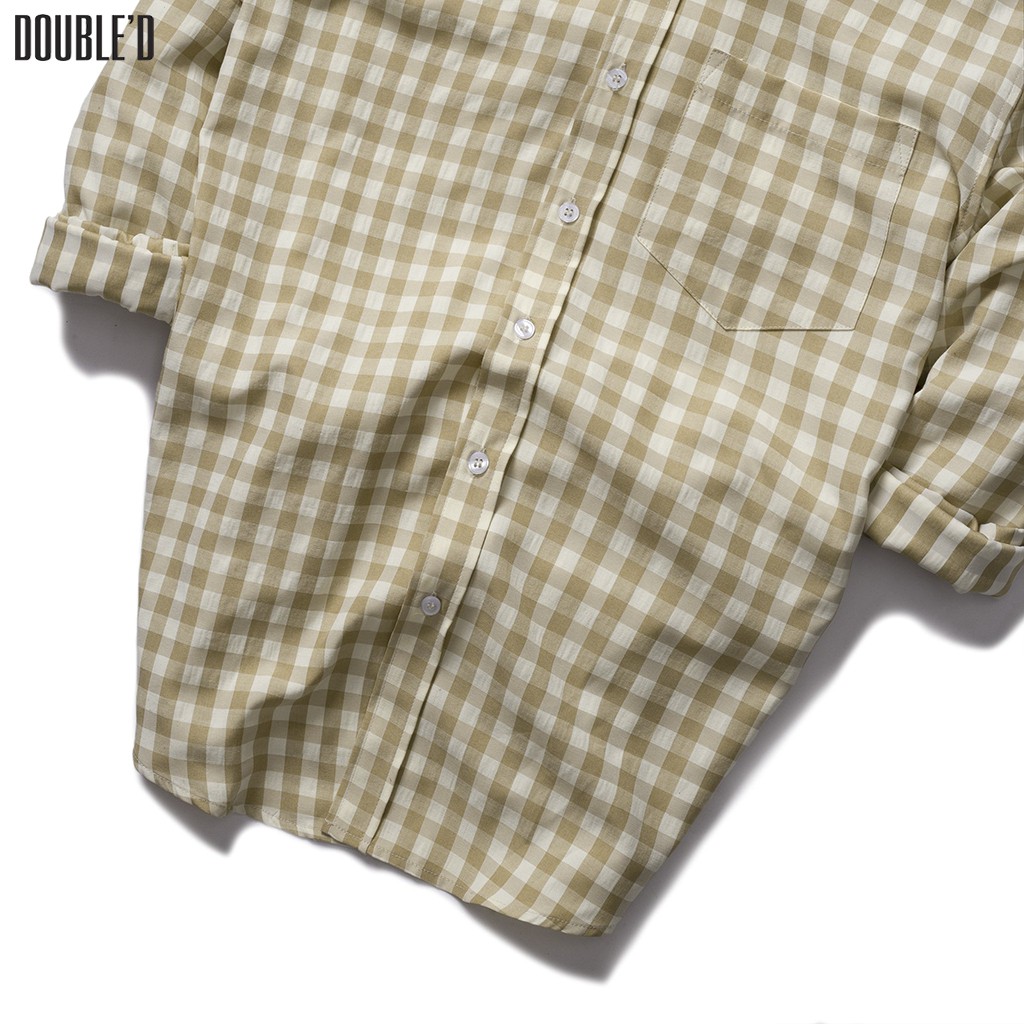 Áo sơ mi nam DOUBLE'D caro kẻ vuông SP2KEM00 | BigBuy360 - bigbuy360.vn