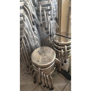 Ghế inox cao 50cm( 5 tấc) .