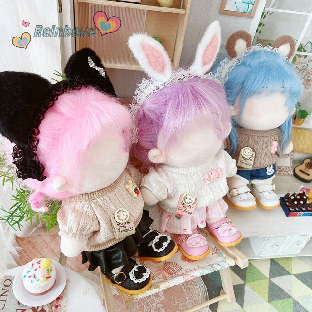 Trang Phục Mini Họa Tiết Động Vật Màu Sắc Cầu Vồng Dành Cho Búp Bê