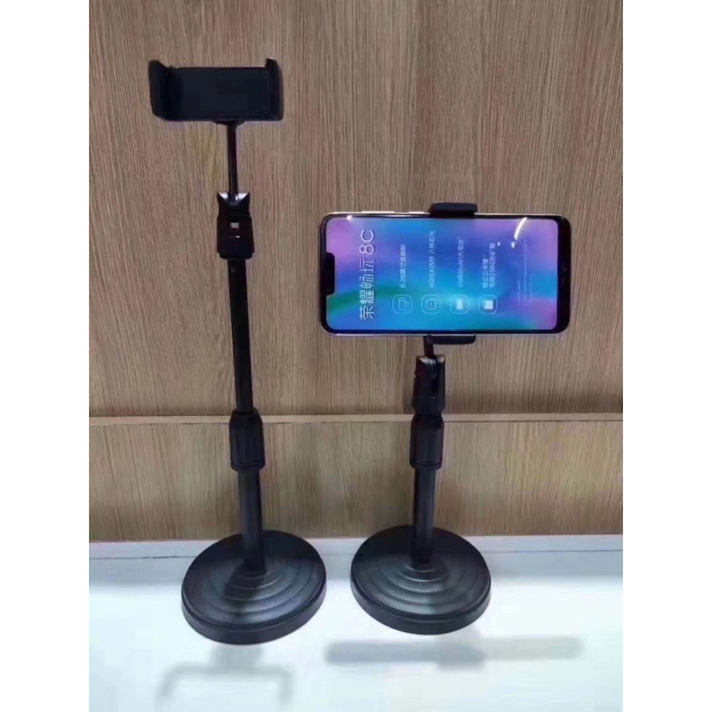 Giá Đỡ Điện Thoại Di Động xoay 360 độ có điều chỉnh độ cao phù hợp P1 kéo dài