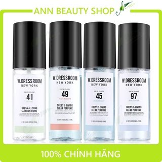 Nước xịt thơm W. Dressroom 70ml