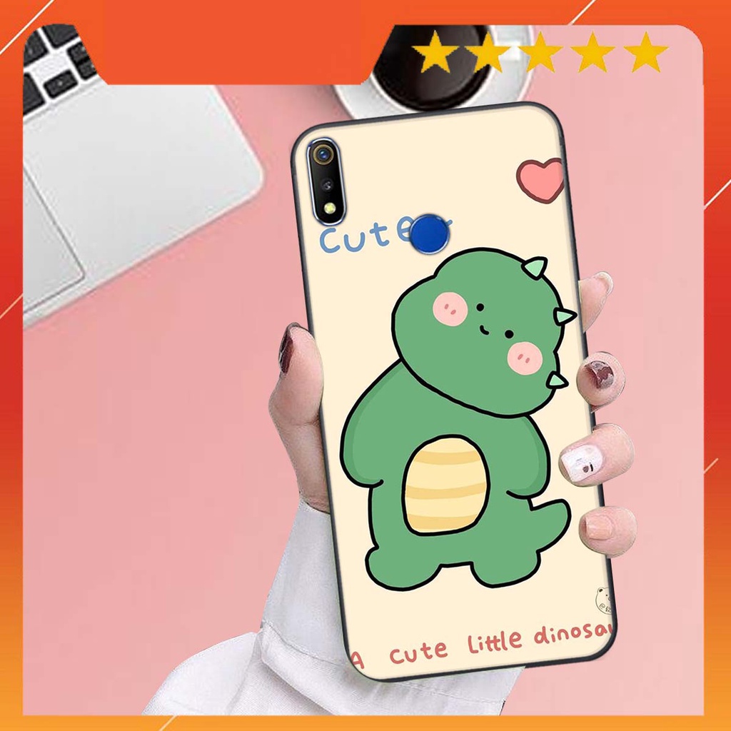 Ốp lưng Oppo REALME 3 / REALME 3 PRO in hình khủng long , gấu nâu xinh xắn, siêu cute  mà còn vô cùng RẺ -ĐẸP