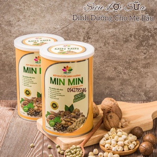 Ngũ cốc lợi sữa Min Min ❤️ Bột ngũ cốc bà bầu - ngu coc loi sua Mẫu mới nhất (hộp 500g)