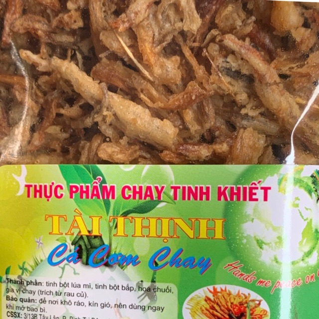 Cá cơm chay 500 gr