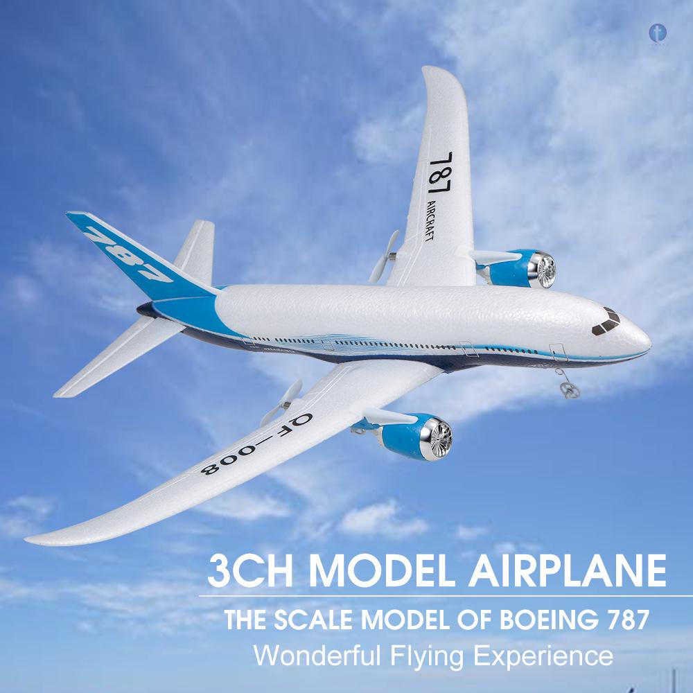 Mô Hình Máy Bay Điều Khiển Từ Xa Boeing 787 Boeing 3CH 2.4G EPP QF008