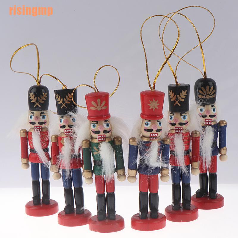 1 Đồ Chơi Gỗ Hình Chú Lính Nutcracker 10cm