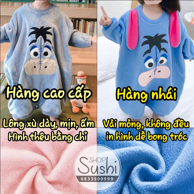 Túi ngủ trẻ em hình Con lừa Eeyore, Áo ngủ cho bé