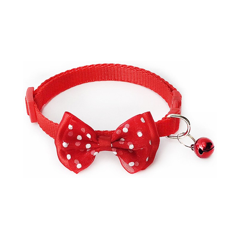 Vòng Cổ Chuông Cho Chó Mèo Có Nơ - Mã VCDD170