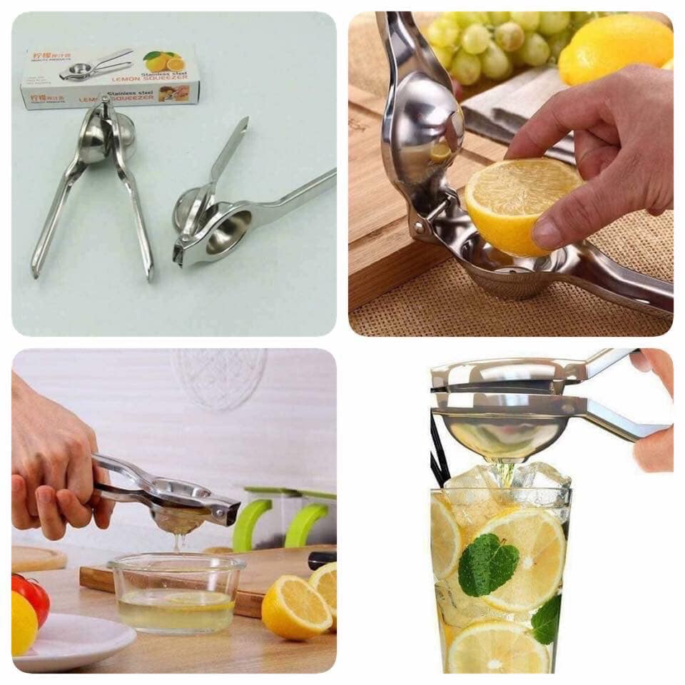 Dụng Cụ Kẹp Vắt Chanh Inox Cao Cấp