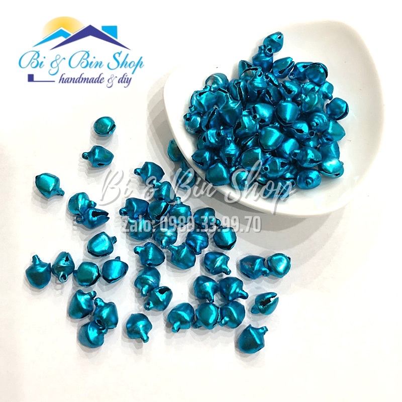 50 Chuông Nhỏ Làm Handmade, Trang Trí Giáng Sinh, Làm Phụ Kiện