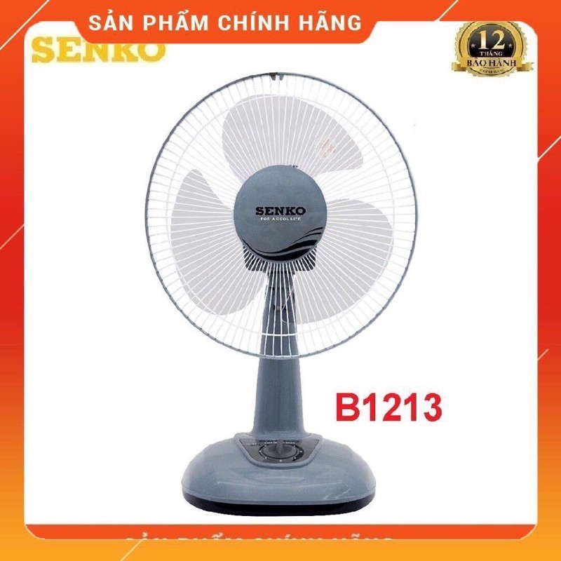 ♥️ [FreeShip] QUẠT BÀN SENKO B1213 Hàng chính hãng cao cấp - Bảo hành 12 tháng