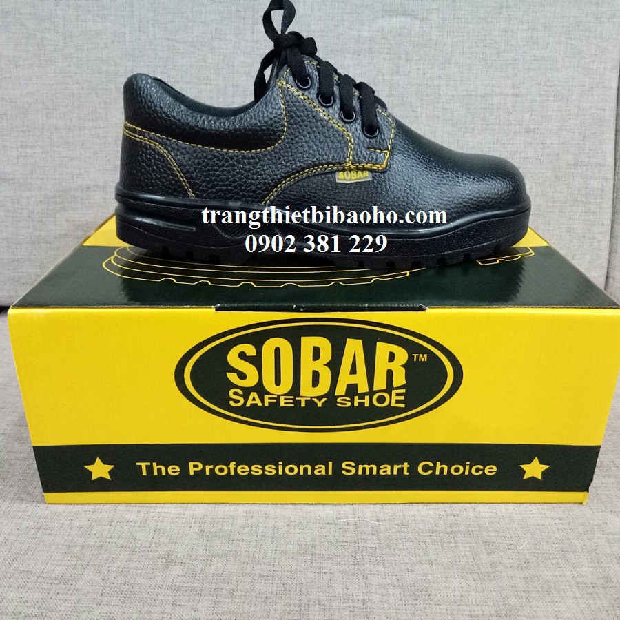 Giày bảo hộ lao động SOBAR SB-8500 chỉ vàng (không kèm hộp)