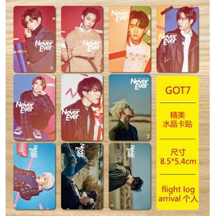 Card ảnh thần tượng tfboys dương dương got7 seventeen quà tặng trang trí xinh xắn dễ thương