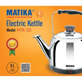 Ấm siêu tốc Matika MTK-50 5L