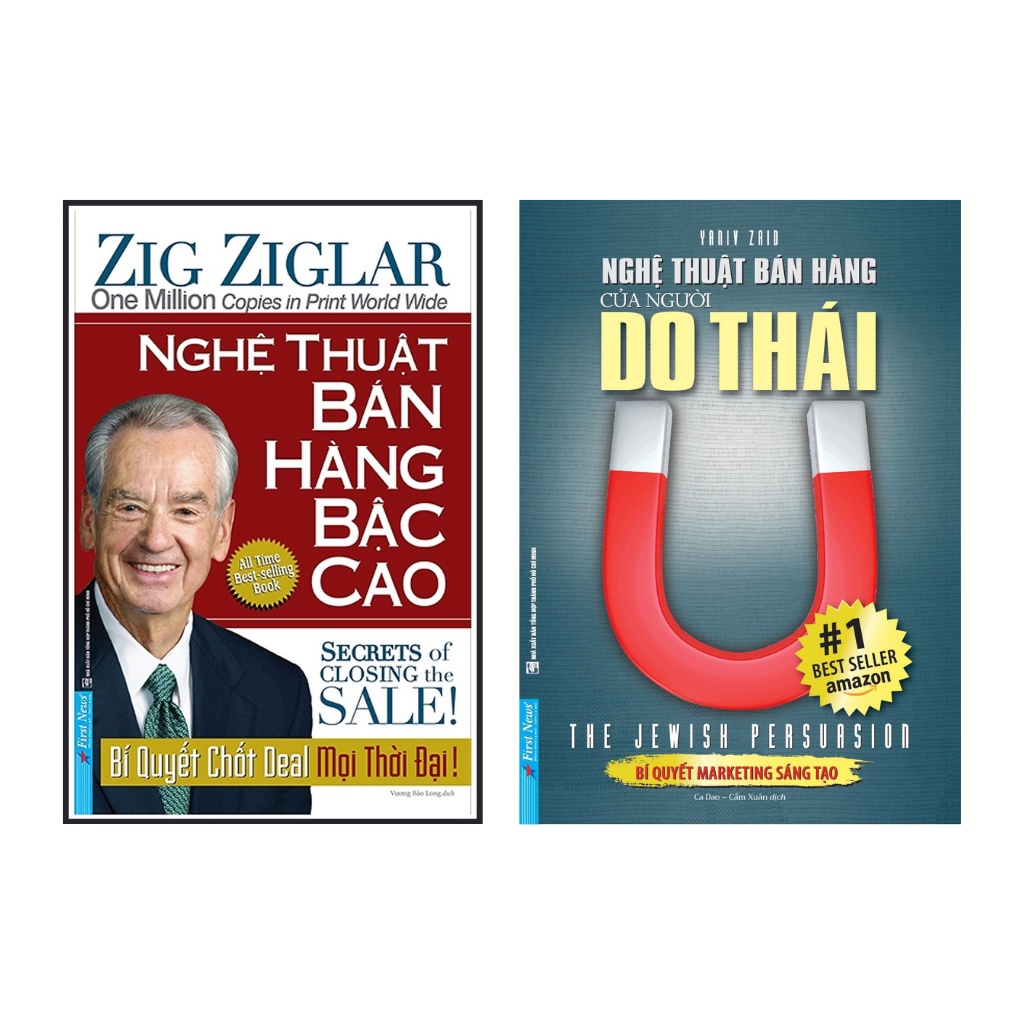 Sách Combo 2 cuốn : Nghệ thuật bán hàng bậc cao + Nghệ Thuật Bán Hàng Của Người Do Thái fs