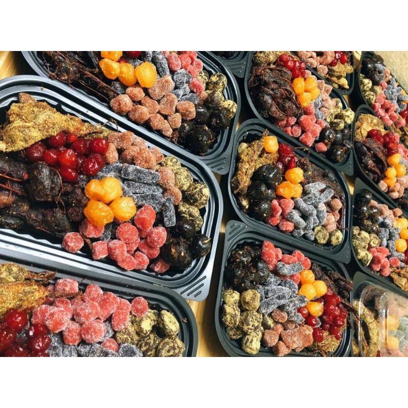 COMBO 2 HỘP Ô MAI MIX VỊ GIA TRUYỂN 9 VỊ SIÊU NGON