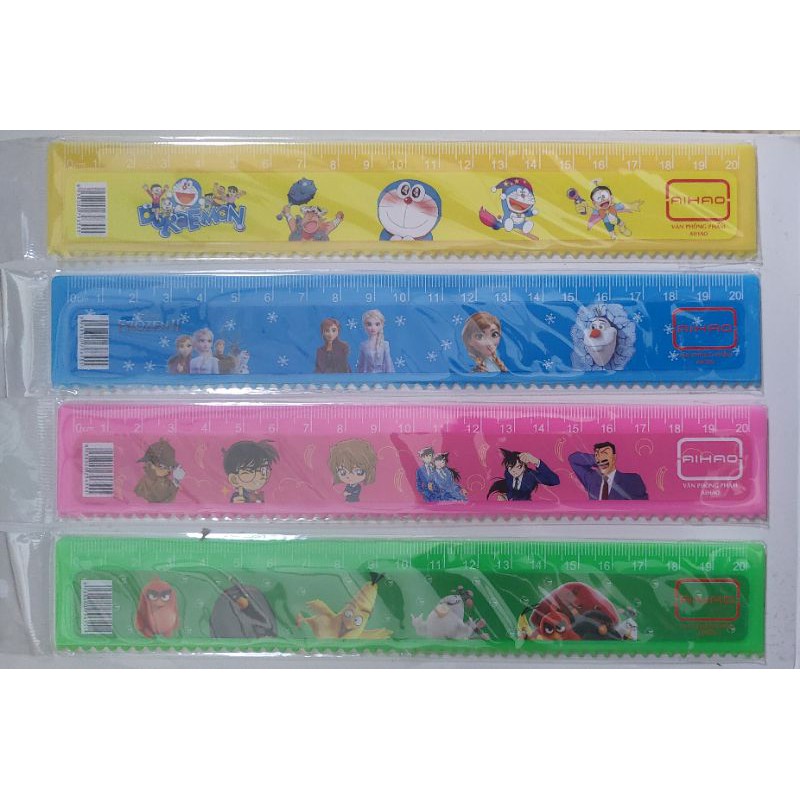 Set 10 cây thước 20cm /15cm