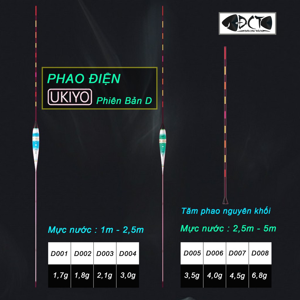 Phao Điện Câu Đêm Yukiyo cao cấp - Đài Câu Thích