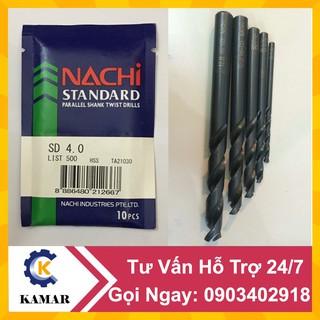 Mũi Khoan Nachi Từ 4.0 đến 4.9MM Chính Hãng