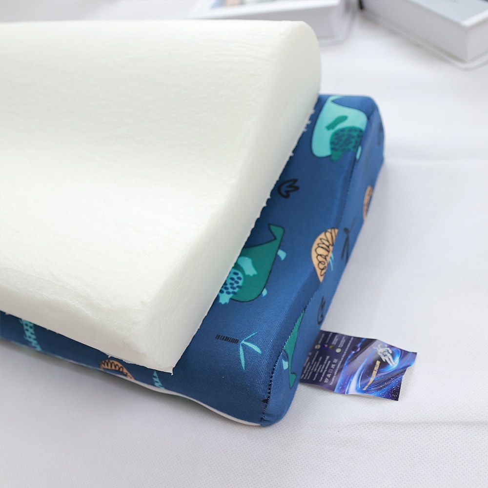 Gối cao su non trẻ em, gối cao su 3D nhiều Màu Sắc, mềm mại, an toàn cho bé