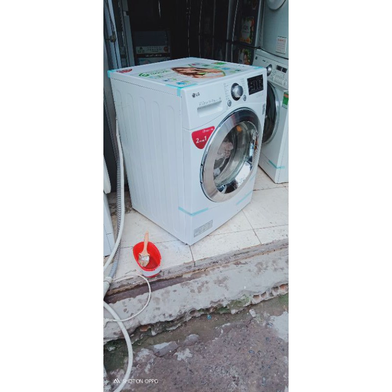 Máy giặt sấy tích hợp LG inverter giặt 9kg sấy 5kg qua sd nguyên bản đẹp mới 90%