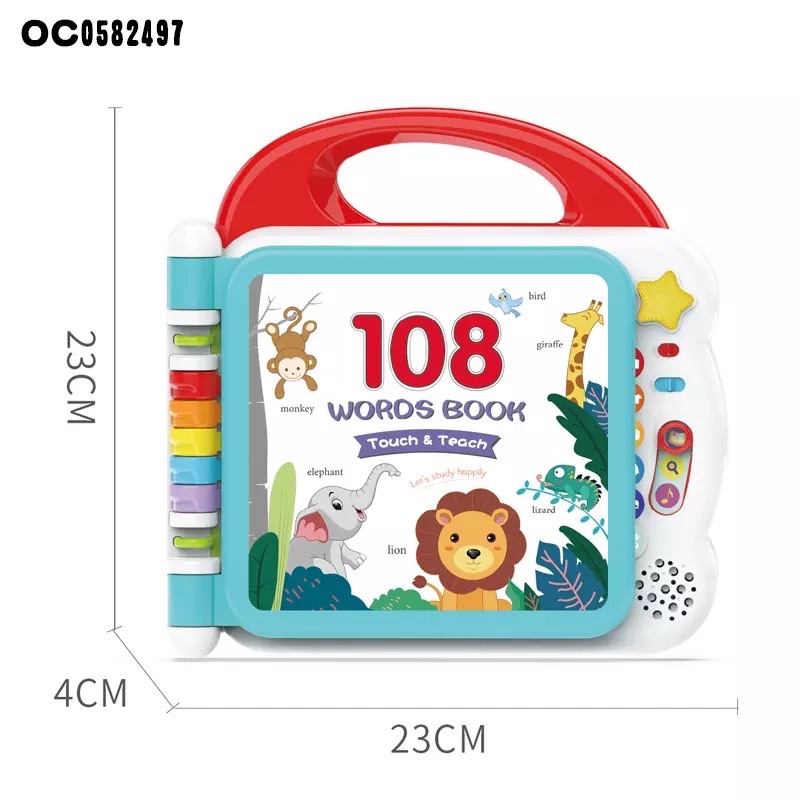 Sách Âm Thanh 108 WORDS BOOK