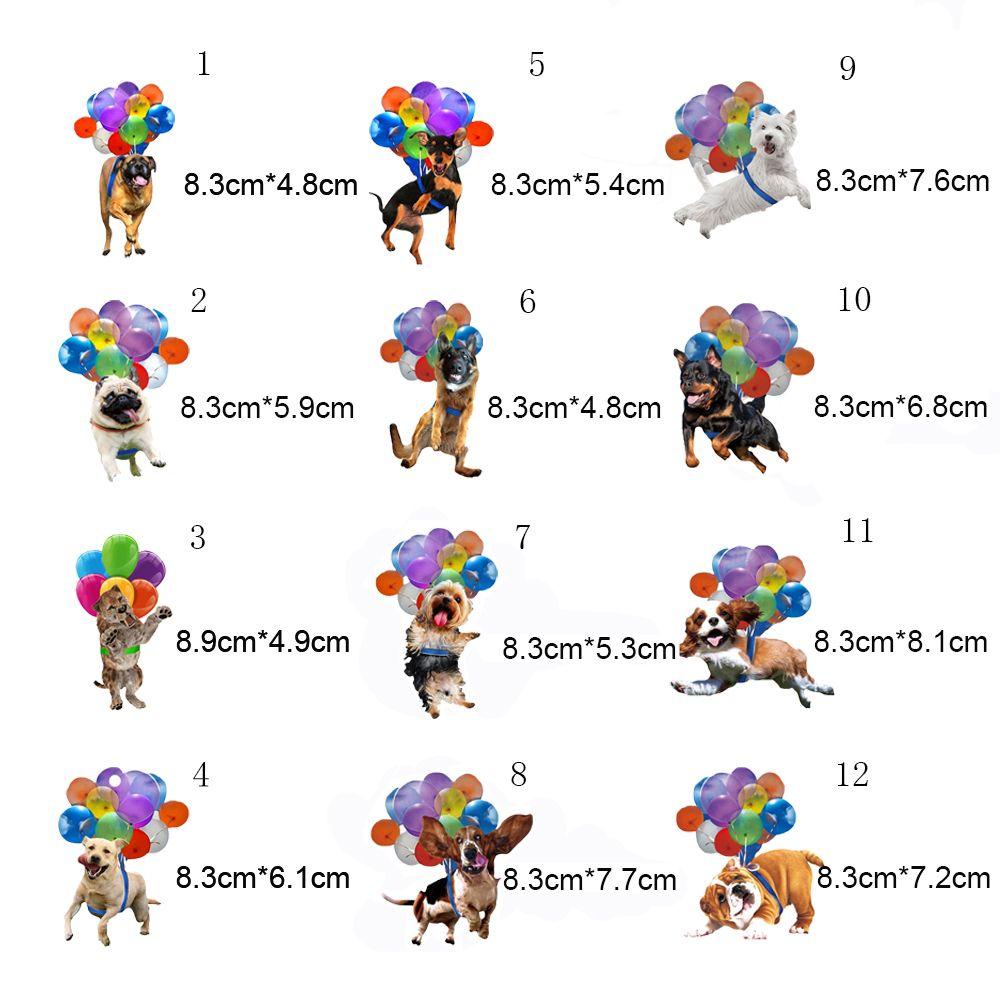 Bong Bóng Hình Chú Chó Trang Trí Xe Hơi