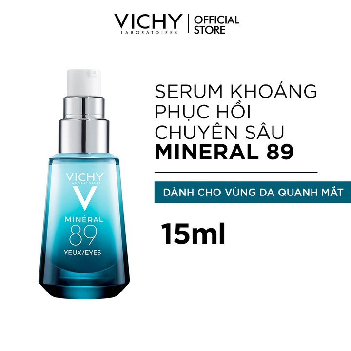 Dưỡng Chất Khoáng Núi Lửa Cô Đặc Dành Cho Vùng Da Quanh Mắt Vichy Miner 89 Eyes Repairing Eyes Fortifier 15ml | BigBuy360 - bigbuy360.vn