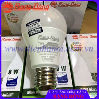 Bóng đèn LED cảm biến Rạng Đông 9w cao cấp, ánh sáng trắng