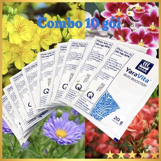 [Combo] Phân bón lá NPK Bub Booster 20g x 10 gói [sieutietkiem]
