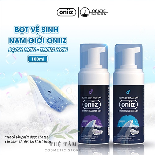 Bọt vệ sinh nam giới Oniiz 100ml Có Che Tên, Dung Dịch Vệ Sinh Oniiz Tạo Bọt