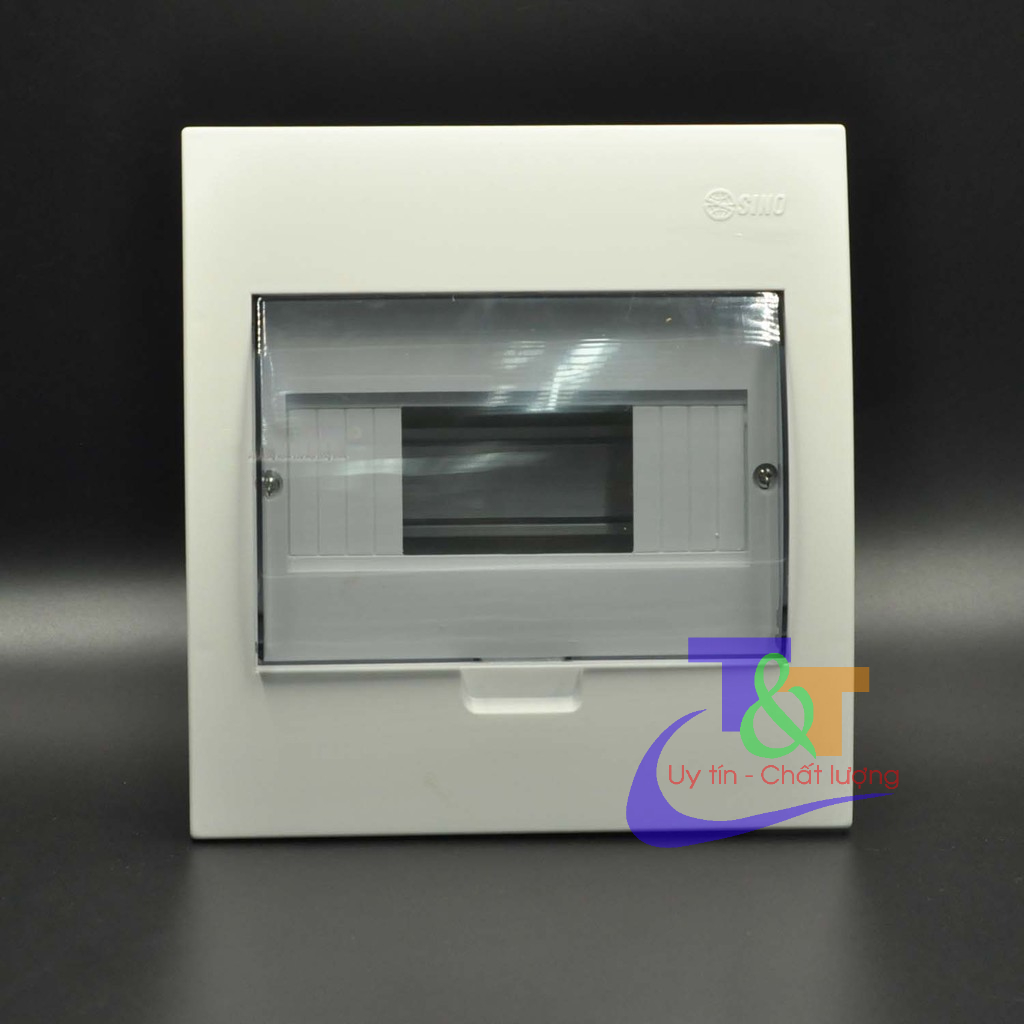 Tủ điện nhựa âm tường 18 đường E4FC14/18SA Sino